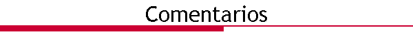 Comentarios