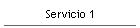 Servicio 1
