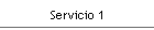 Servicio 1