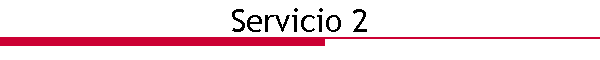 Servicio 2